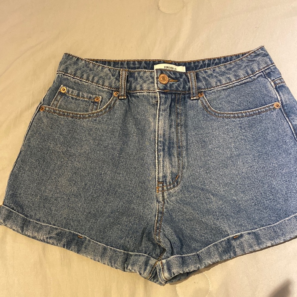 High waisted shorts
